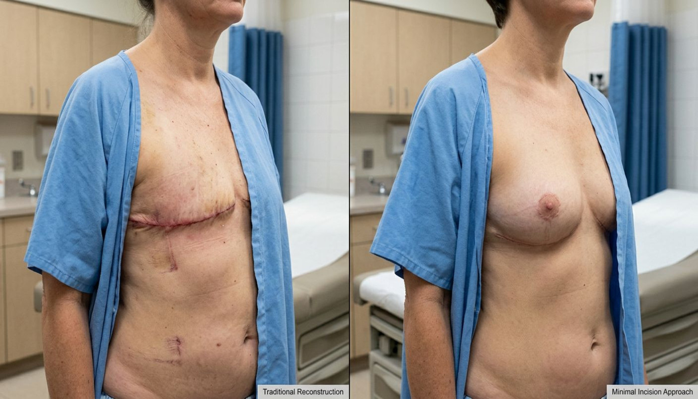 Comparaison des techniques de chirurgie mammaire : traditionnelle vs mini-invasive