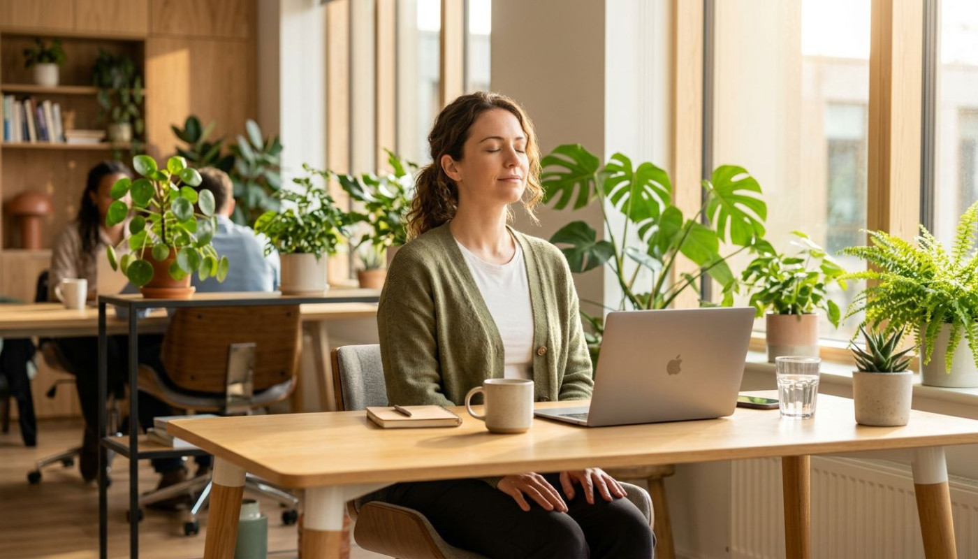 Respirer profondément au travail : la clé oubliée contre la fatigue de l’après-midi